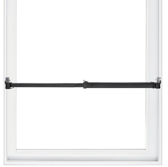 SECURITYMAN Window Security Lock Bar Black Adjustable 14.25”-37”, Originally $35 - Picture 1 of 12
